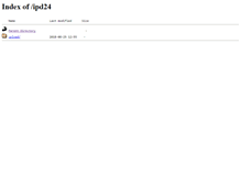 Tablet Screenshot of ipd24.info